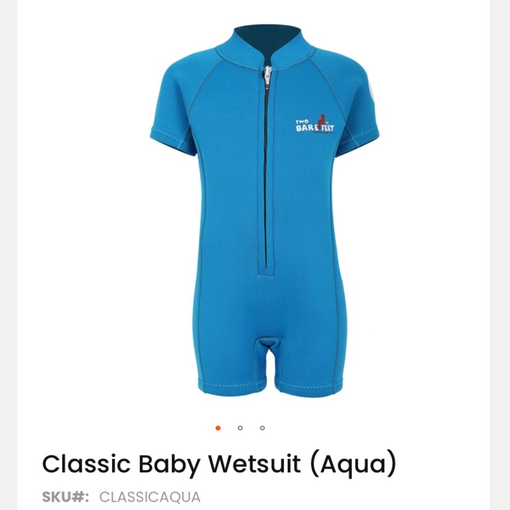 Two Bare Feet Infant Wetsuit Size L